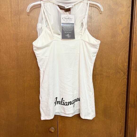 NFL Indianapolis Colts "Double Team" Cami Top W/ Mesh Overlay - Size: Large -NWT - Picture 4 of 16
